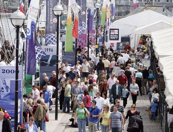 The 2008 Transat Race Village in Plymouth (UK) - Transat 2016 © onEdition http://www.onEdition.com